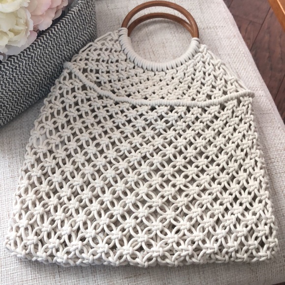 Handcrafted Handbags - Macrame BOHO Ladies Bag